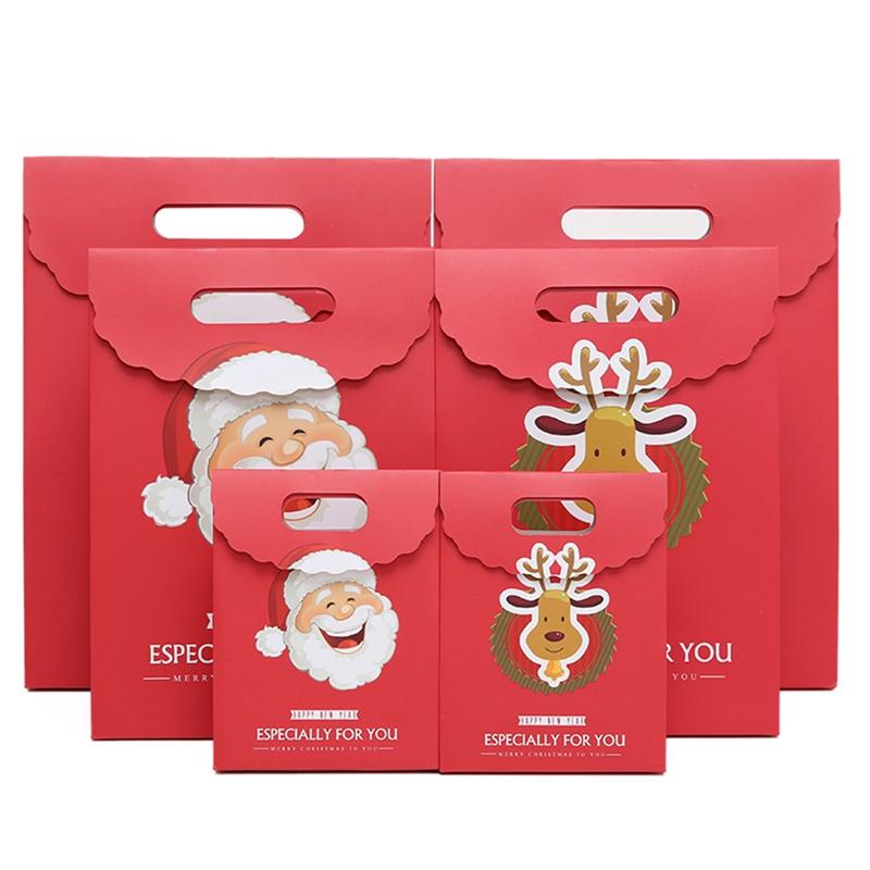 Set 3 túi giấy đựng quà giáng sinh