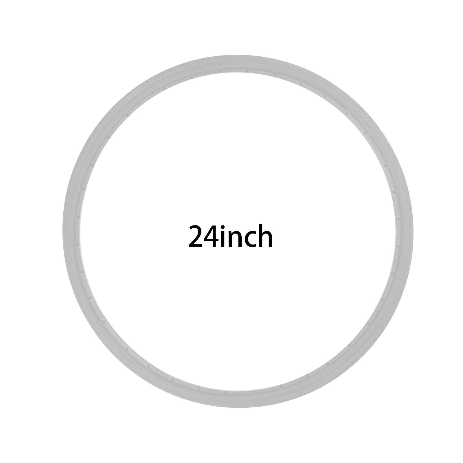 24inch Wheelchair Rear Wheel Tire Replace Parts Solid Tires Grey Airless