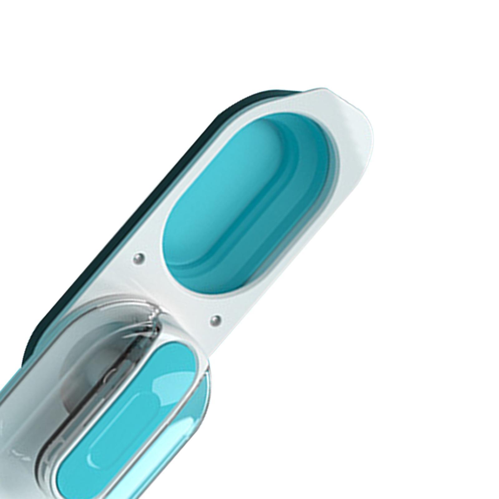 Portable Pets Water Bottle Puppy Water Dispenser Blue