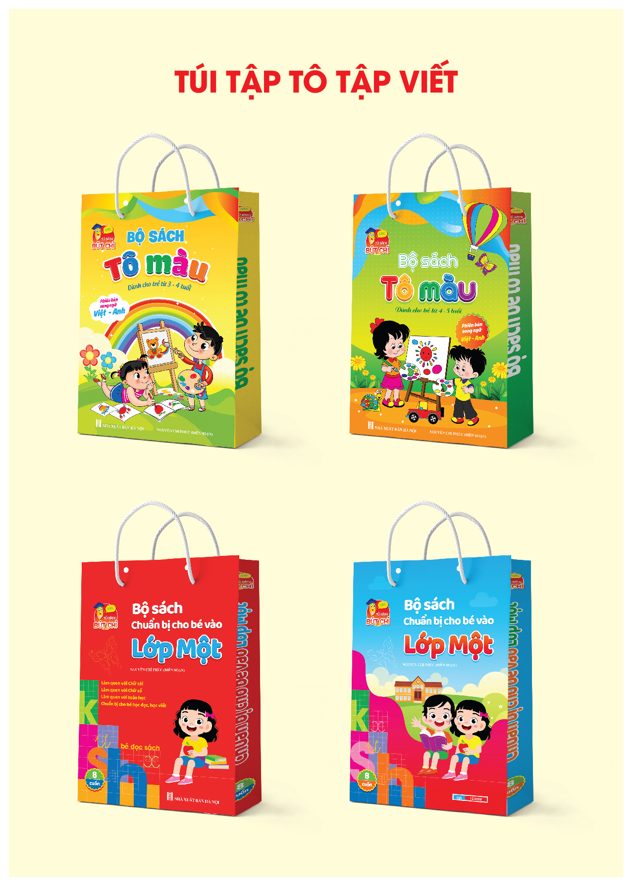 COMBO TÔ CHỮ CHUẨN BỊ CHO BÉ VÀO LỚP 1 -NXB Hà Nội