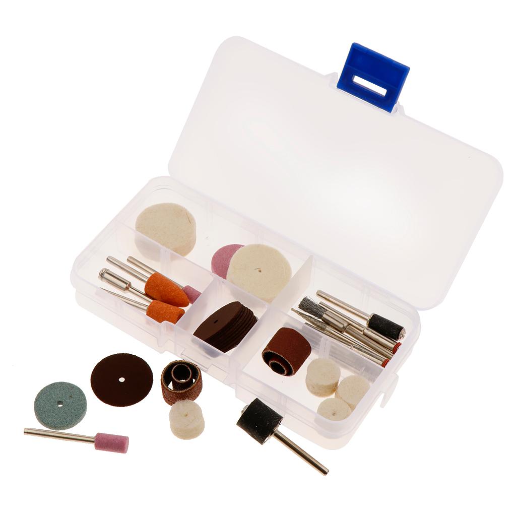 37pcs Rotary Tool Accessory Bit Set With Case for Grinding Tool Accessories