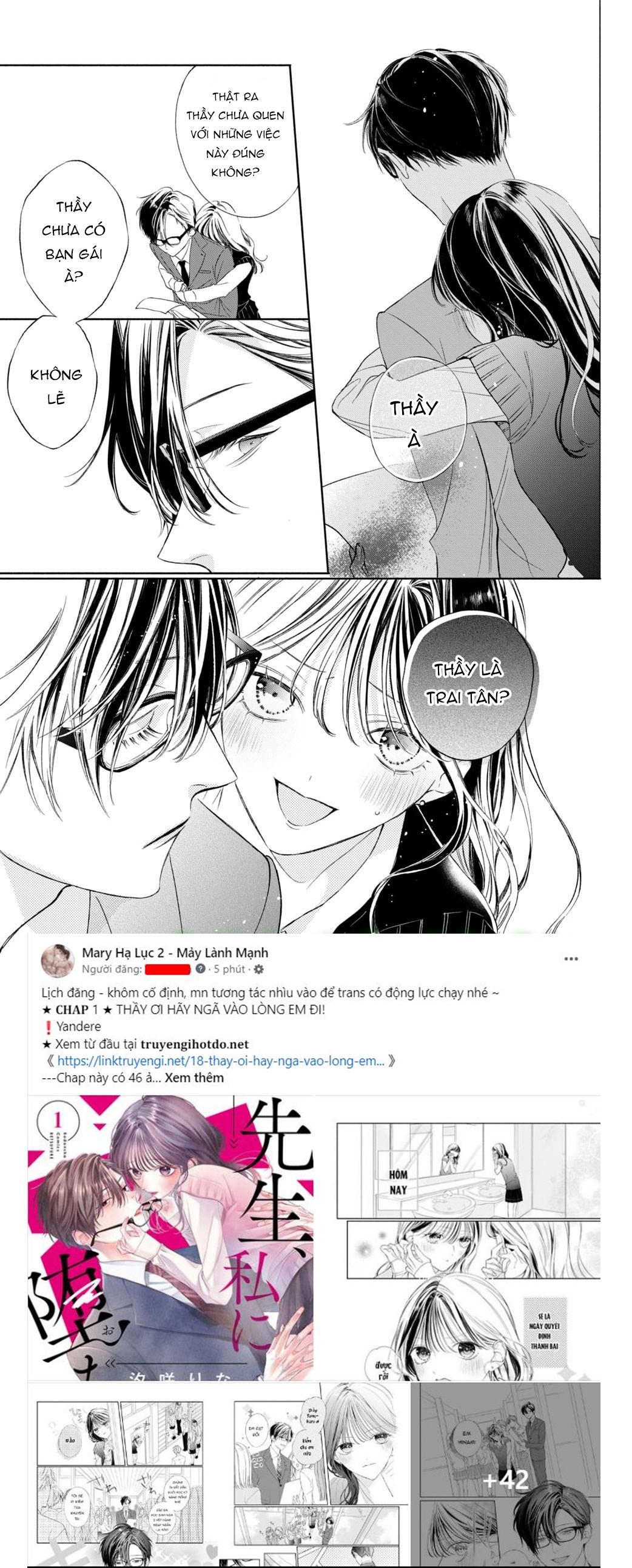 [18+] thầy ơi hãy ngã vào lòng em đi! chapter 1.1 21