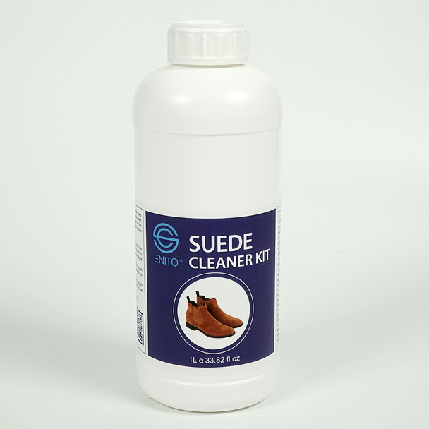 Can dung dịch vệ sinh giày da lộn Enito Suede Cleaner 1000ml