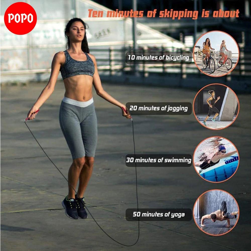 Dây nhảy thể dục POPO thế hệ mới hỗ trợ giảm cân, tập GYM dành cho người lớn và trẻ em