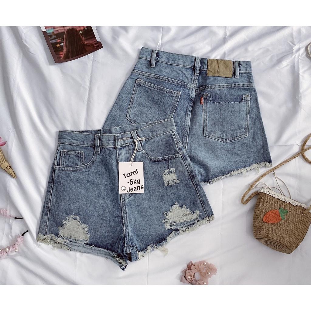 Quần Short Jean Nữ - Hàng vnxk Cao Cấp