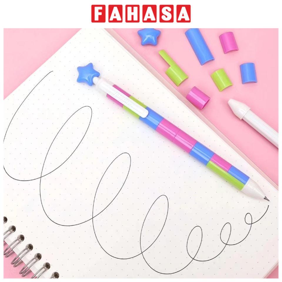 Bộ Bút Gel Lắp Ráp DIY - Chosch G392 - Mực Xanh - Mẫu 2