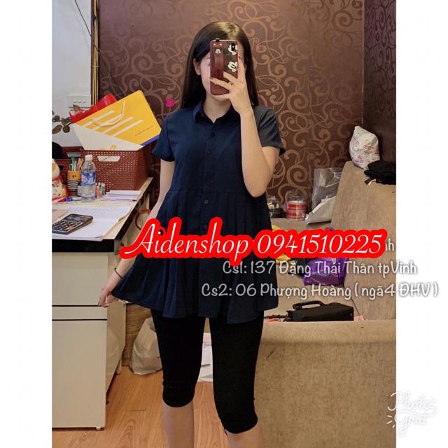 Áo bầu xinh công sở nhiều màu chất lụa cao cấp