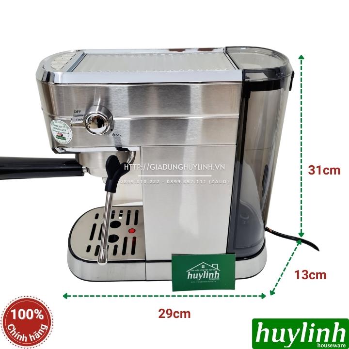 Máy pha cà phê Espresso Tiross TS6212 - 15 bar - Hàng chính hãng