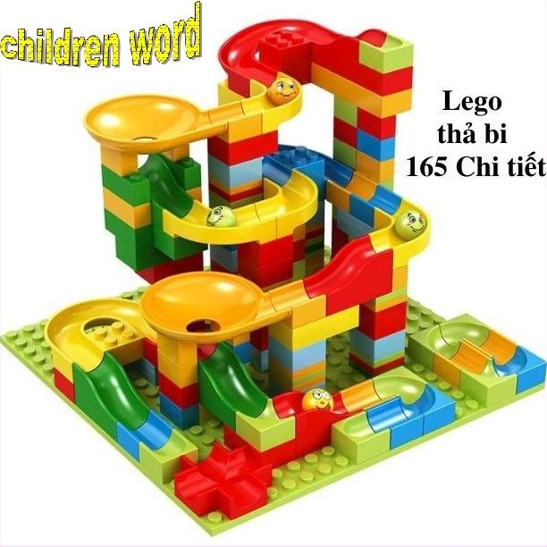 Đồ chơi xếp hình Lego thả bi 168 chi tiết cho bé