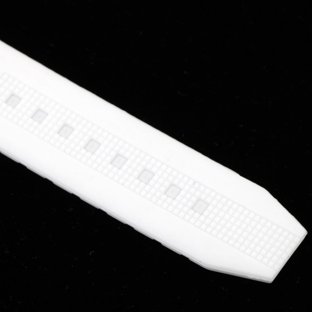 Silicone Watch Band Soft Rubber Replacement Strap Belt Waterproof White