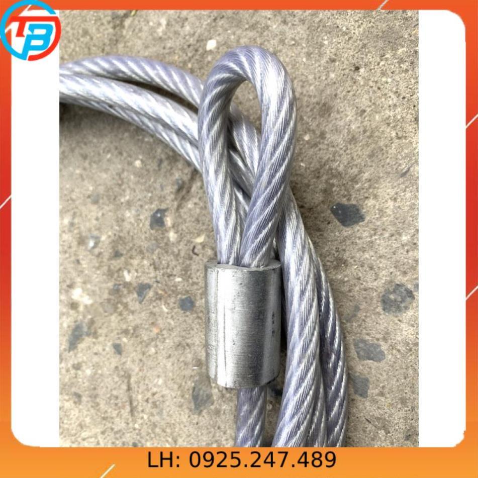 Cáp Khoá Xe - Khoá cây cảnh 10mm - Cáp Thép Thái Bình Vina