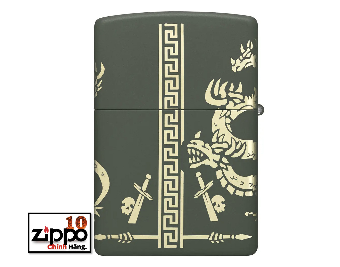 Bật lửa ZIPPO 48907 Dragon Design - Chính hãng 100%