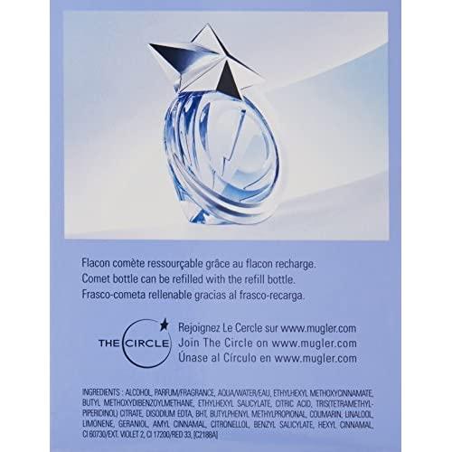 Thierry Mugler Eau de Toilette Spray Refillable for Women, Angel Comet, 1.4 Ounce