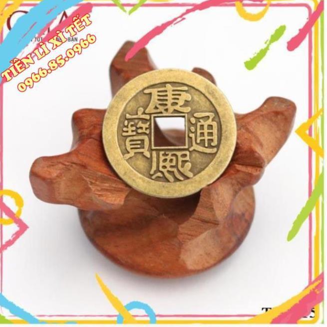 Đồng xu ngũ đế, đồng xu phong thuỷ bỏ bóp ví | Vật phẩm chiêu tài