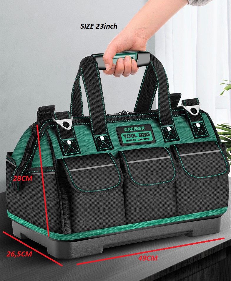 Túi đựng đồ nghề Greener đáy nhựa chống nước siêu bền