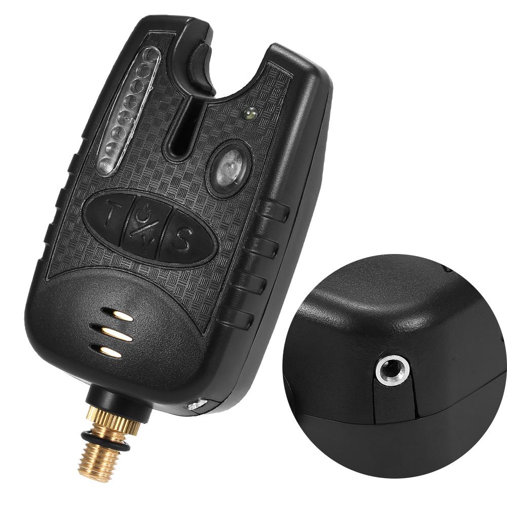 Fishing Bait Alarm 8 LED Fishing Bait Alert Luminous Fishing Bait Indicator
