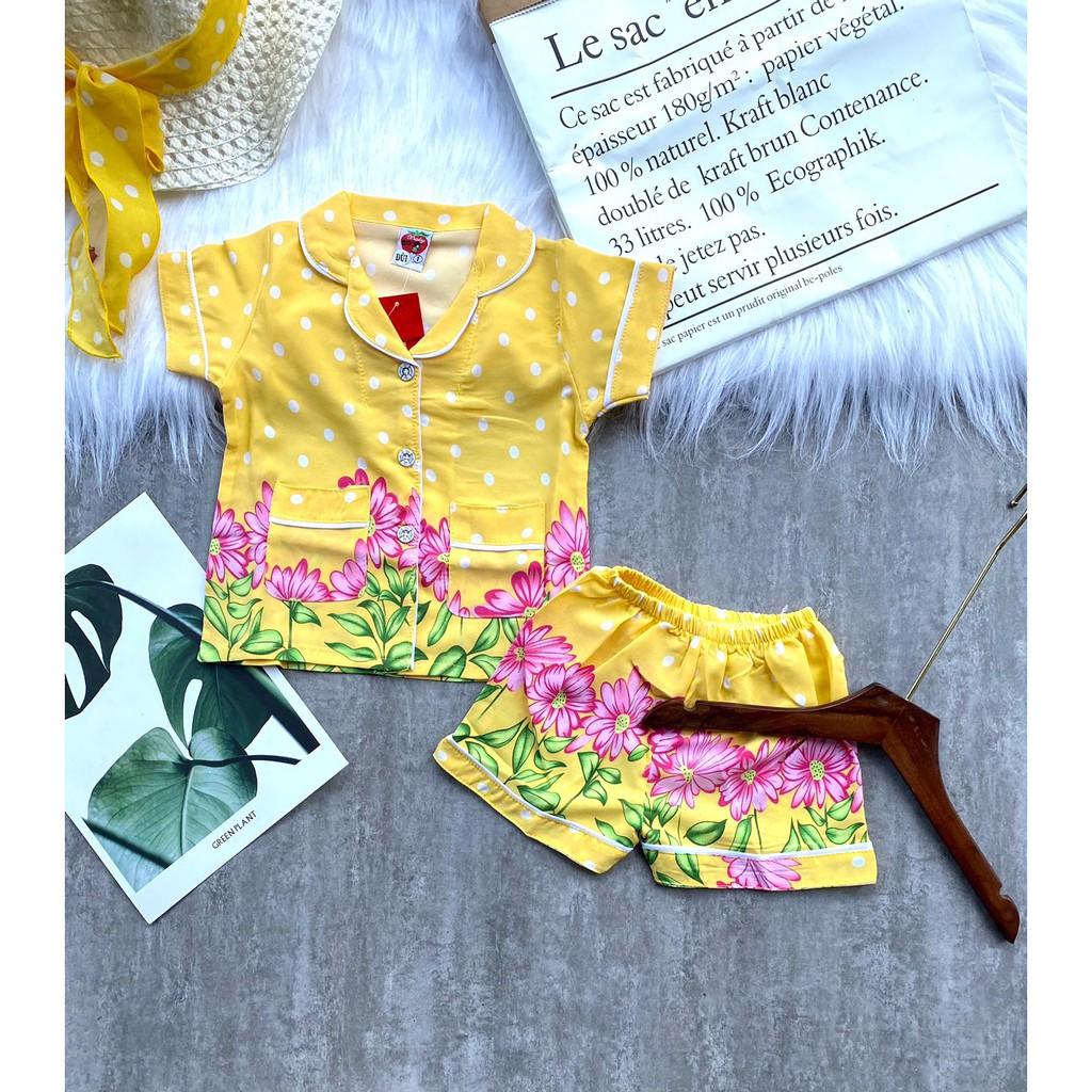 Đồ bộ pijama cho bé vải tole hàng đẹp