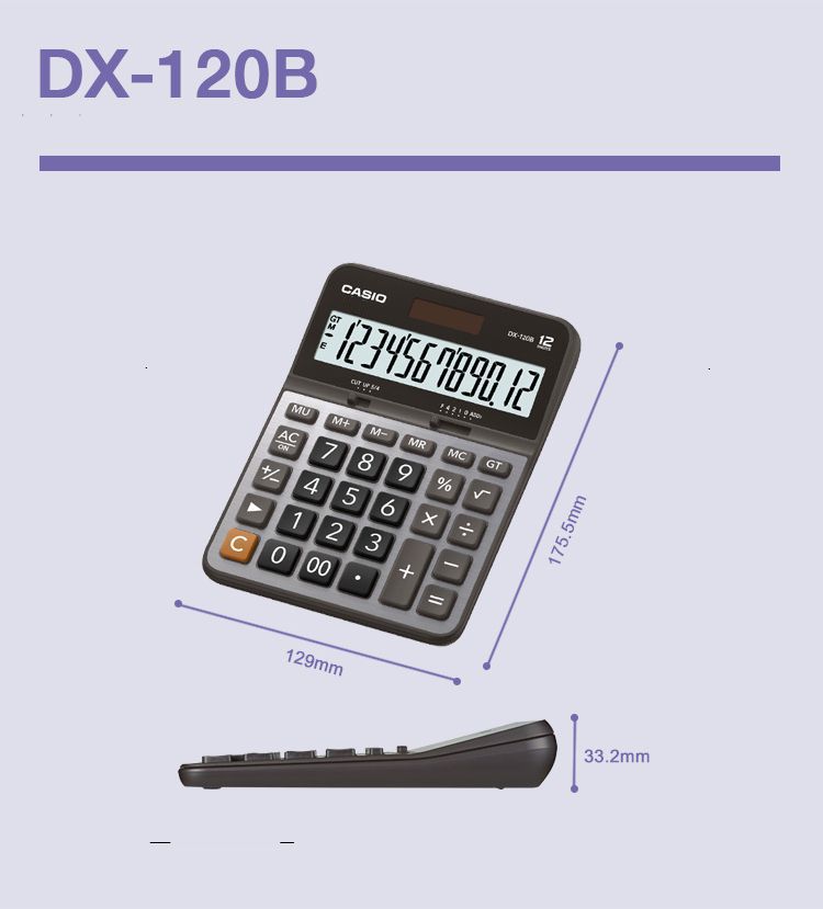 Máy tính CASIO DX120B