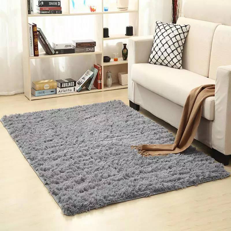 Thảm trang trí lông xù trải sàn cao cấp HL -- 1m6 x 2m