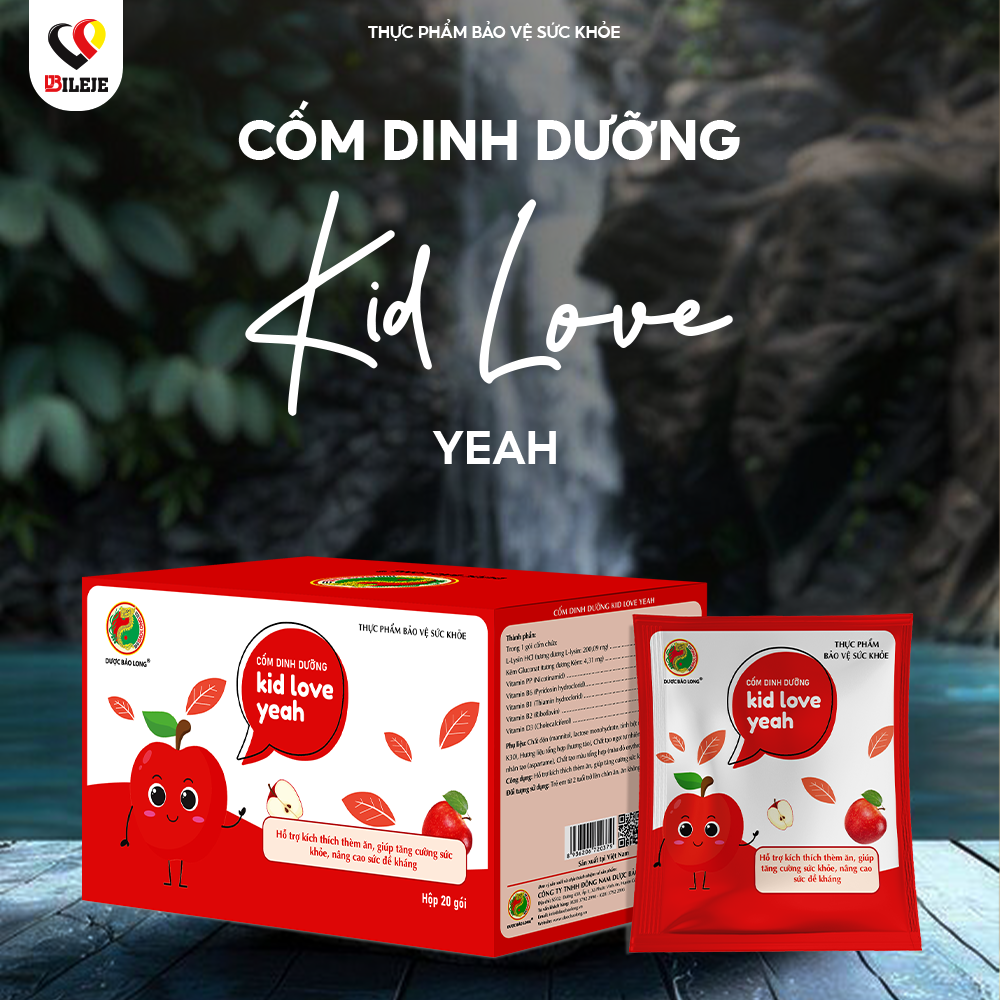 Cốm Dinh Dưỡng Kid Love Dành Cho Trẻ Em - Bảo Long - Hàng Chính Hãng
