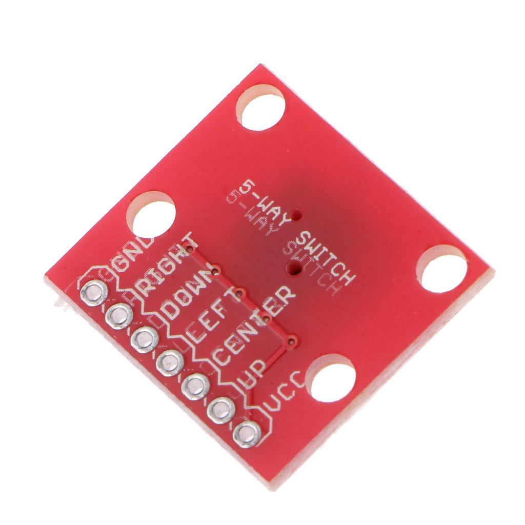 5 Channel Way Tactile Switch Breakout Dev Module Converter Board for