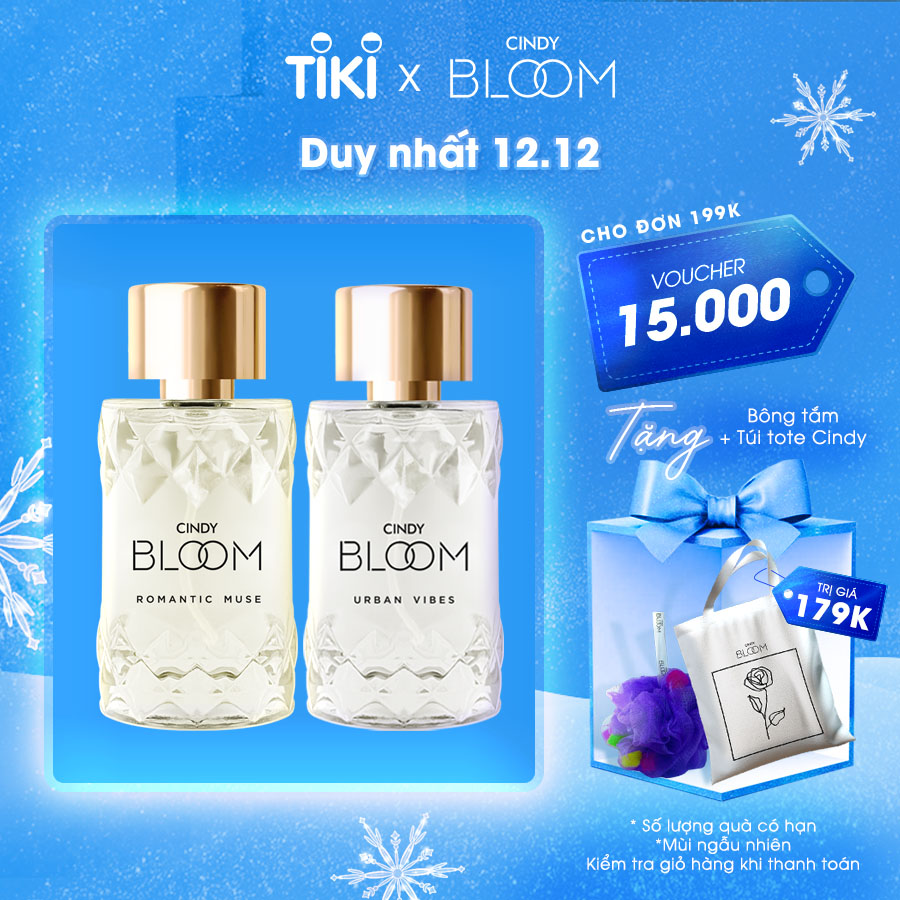 Combo 2 nước hoa Cindy Bloom 50ml chính hãng