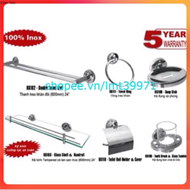 Bộ phụ kiện nhà tắm 6 món nhà tắm