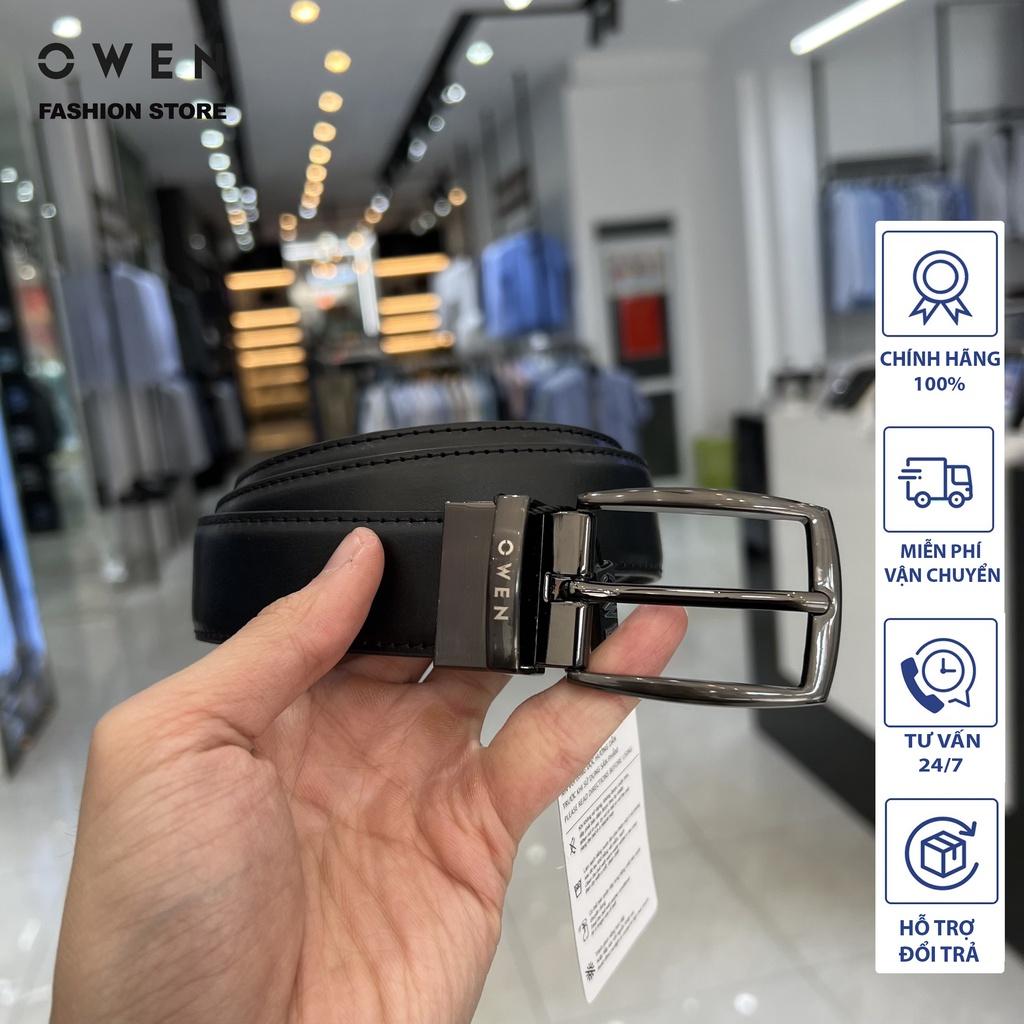 OWEN - Thắt lưng nam OWEN 100% da thật khóa cài mã BELT221601