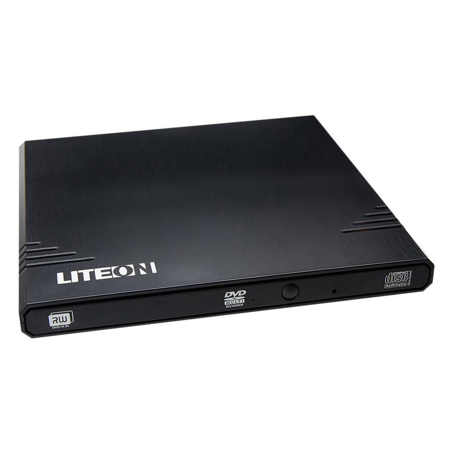 Đầu Đọc Và Ghi Đĩa CD/DVD LITEON External eBAU108 (Đen) - Hàng Chính Hãng