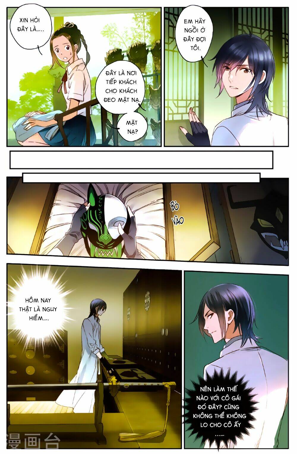 lệnh cấm nghị tộc 2 ẩn diện trấn chapter 7 8