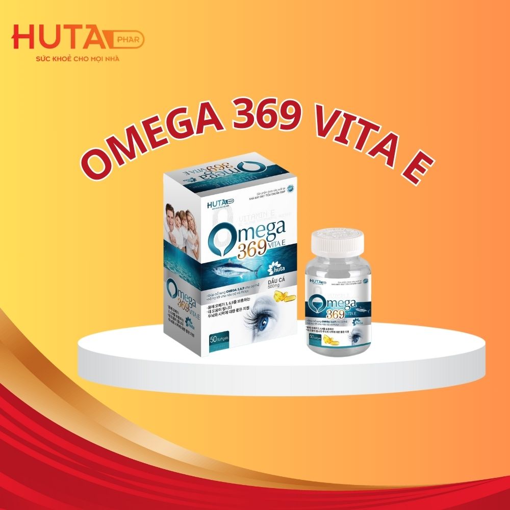 OMEGA 369 VITA E giúp bổ sung Omega 369 cho cơ thể