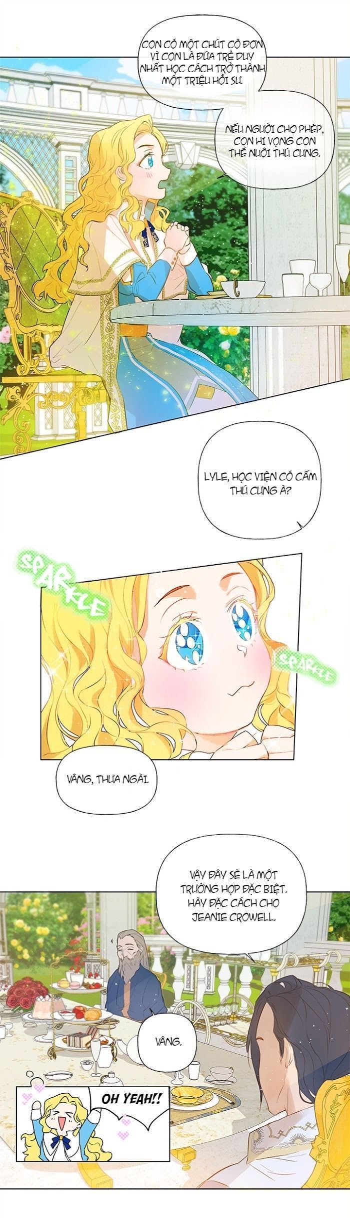 triệu hồi sư với mái tóc màu hoàng kim chapter 8 13