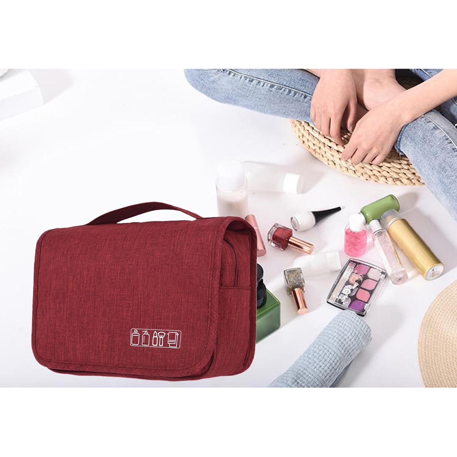 Travel Hanging Toiletry Bag with Hook Bathroom Shower Bag Sturdy