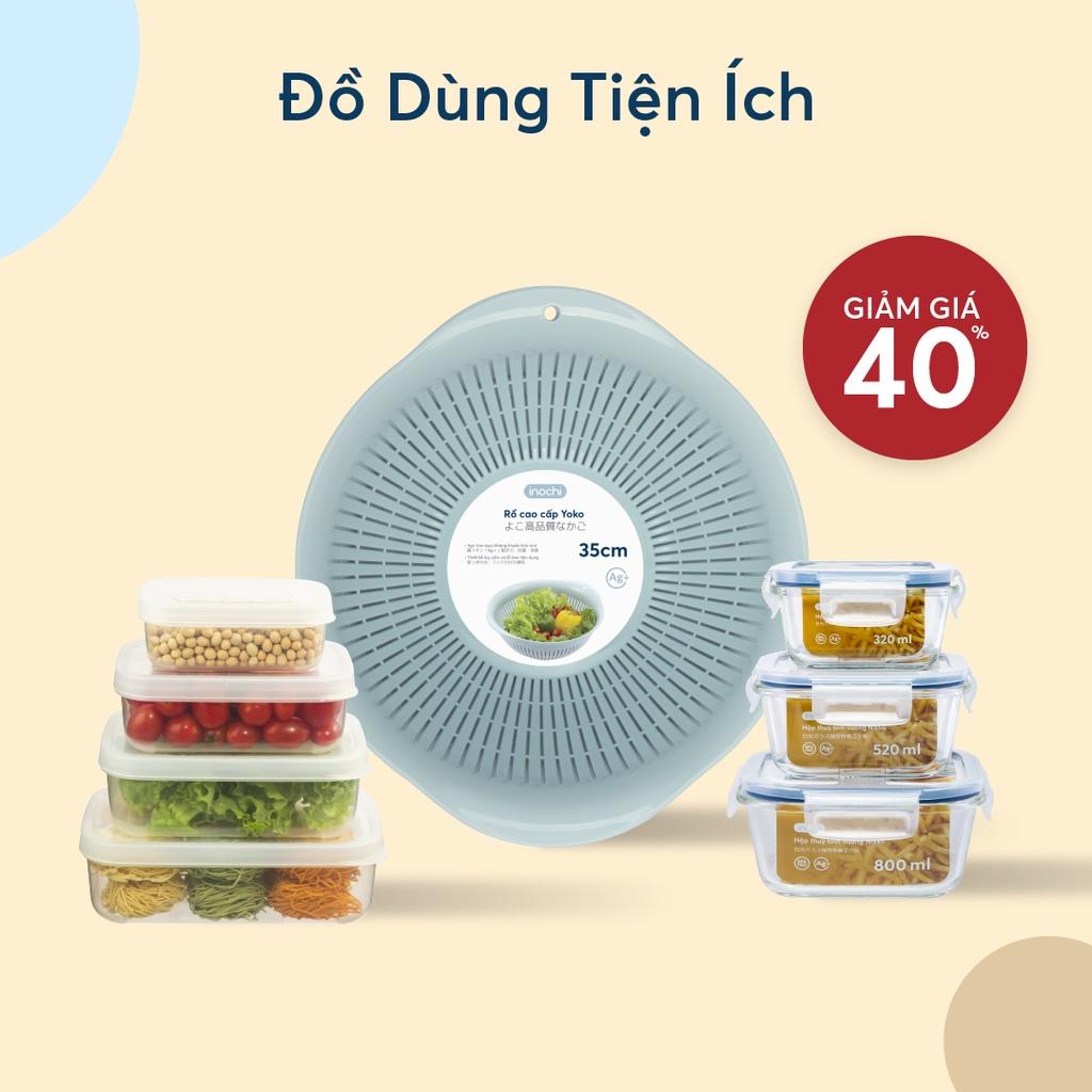 Hộp thủy tinh đựng thực phẩm (tròn, vuông, chữ nhật) chính hãng INOCHI - Tiêu chuẩn nhật bản