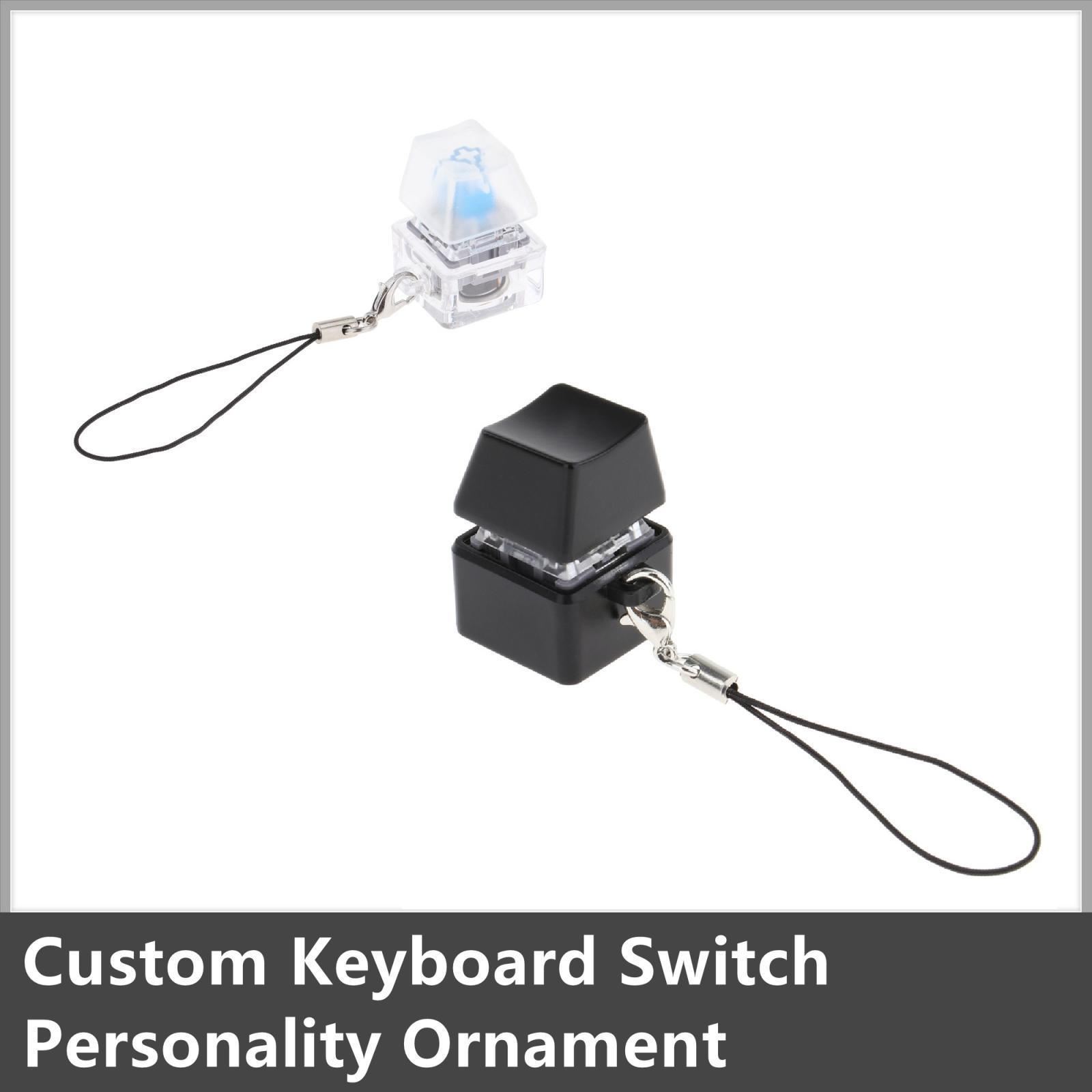 Mechanical Keyboard Switch Tester Pendant Key Rings Toy Decoration DIY