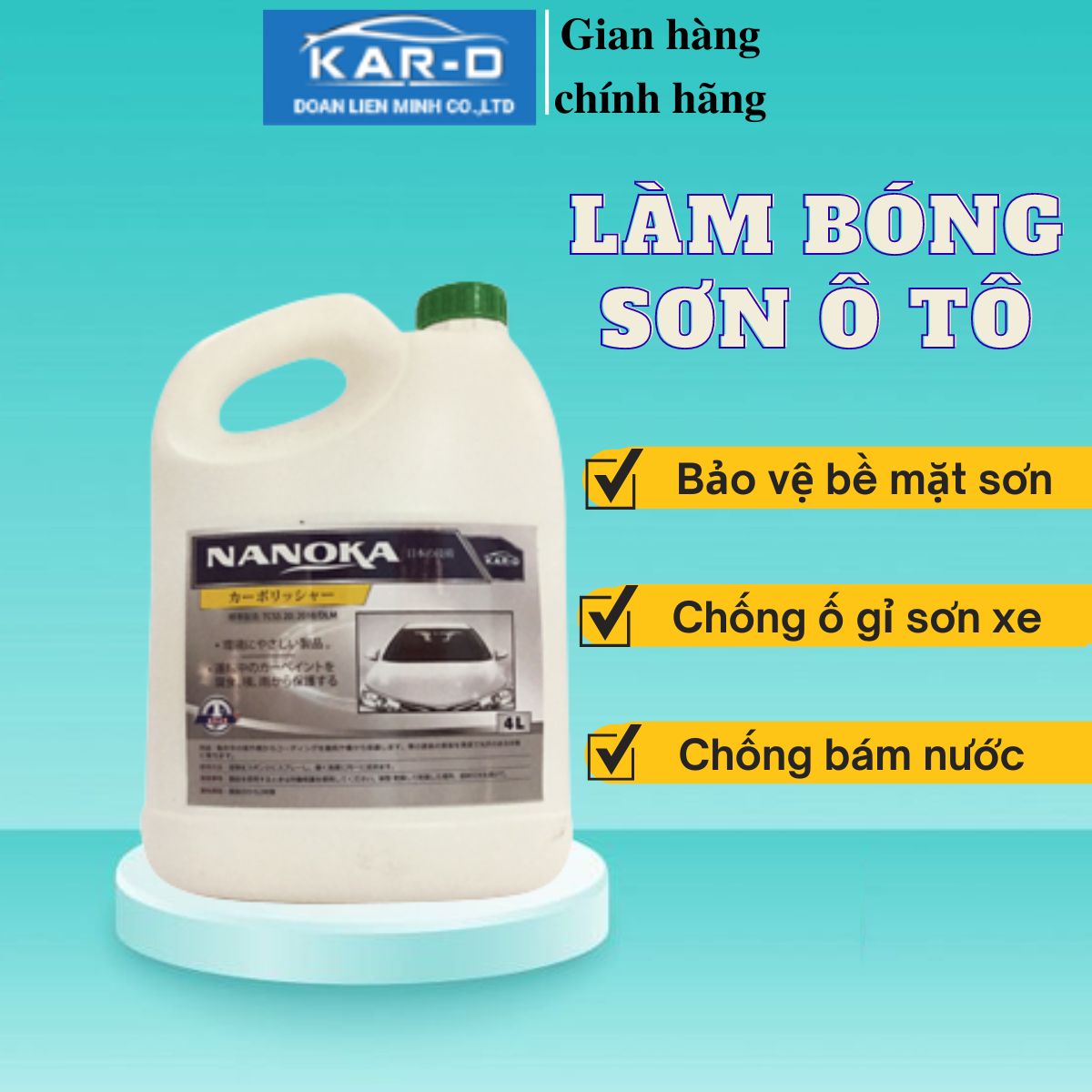 Làm bóng sơn can 4L
