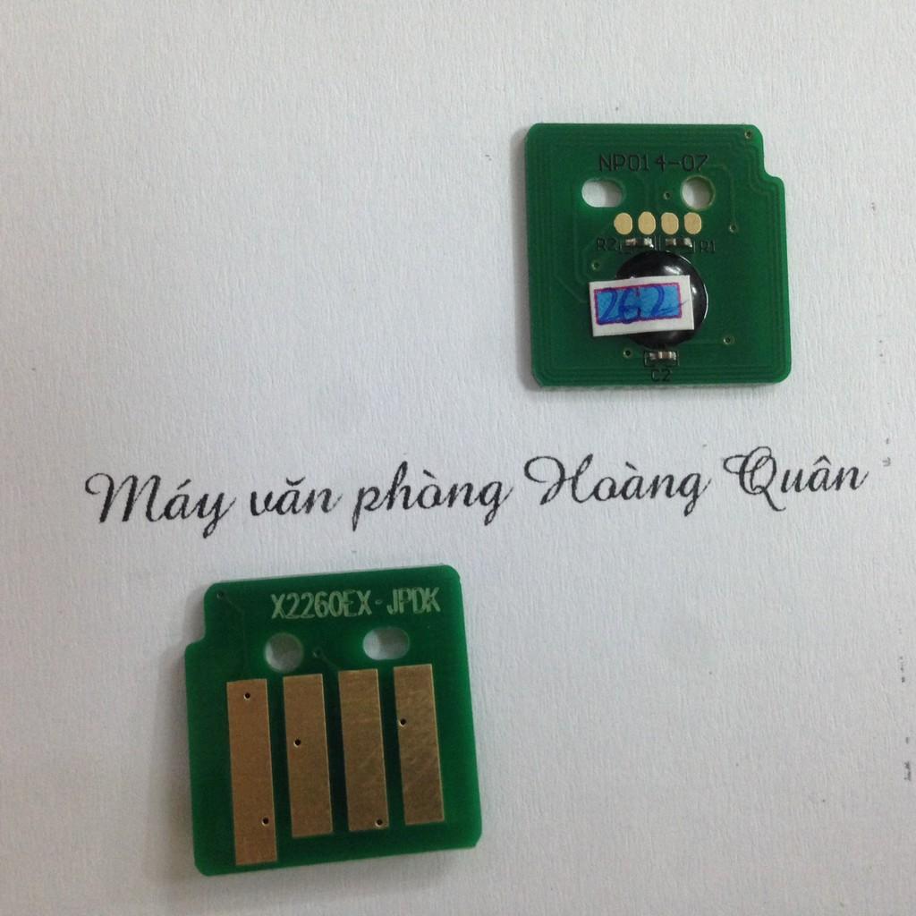 Bộ 4 chíp trống + 04 chíp mực dành cho máy Xerox 2260/2263DC-V - CKMY