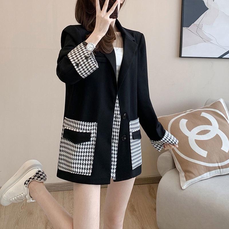 Áo Khoác Blazer nữ Form Suông phong cách hàn quốc mẫu mới chất đẹp mã RB01
