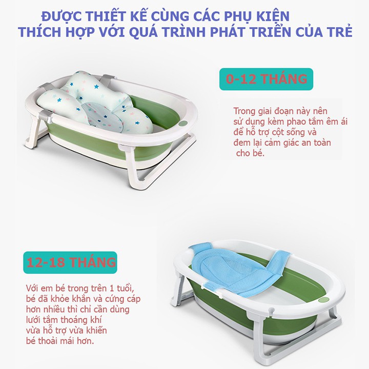 Phao tắm bé cao cấp chính hãng Ergo giúp bé an toàn thoải mái khi tắm hàng ngày