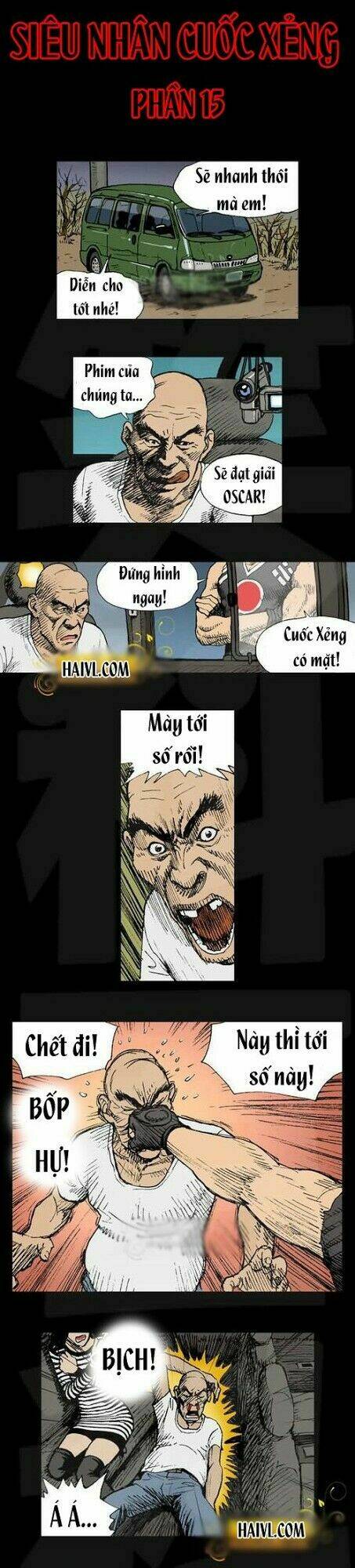 siêu nhân cuốc xẻng chapter 15 1