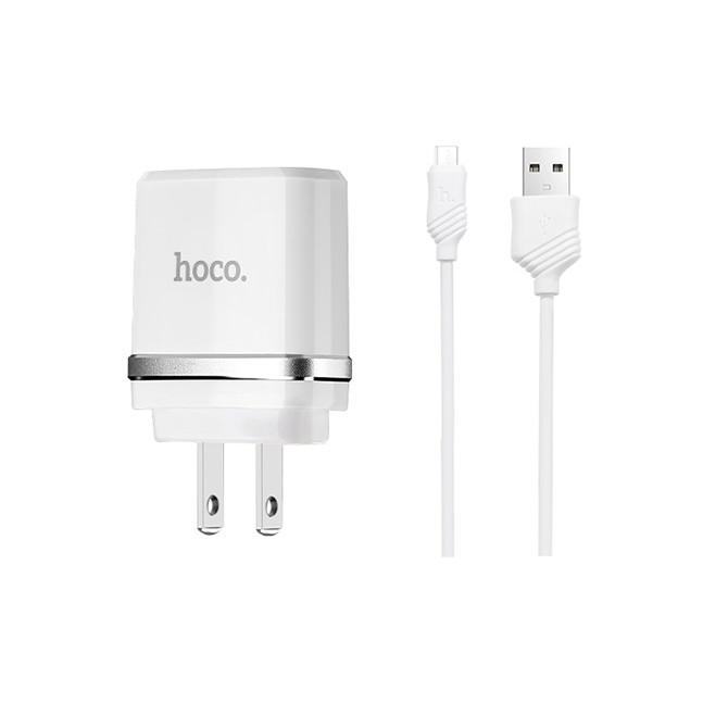 Bộ Sạc Điện Thoại MicroUSSB HOCO C11A - Hàng Chính Hãng