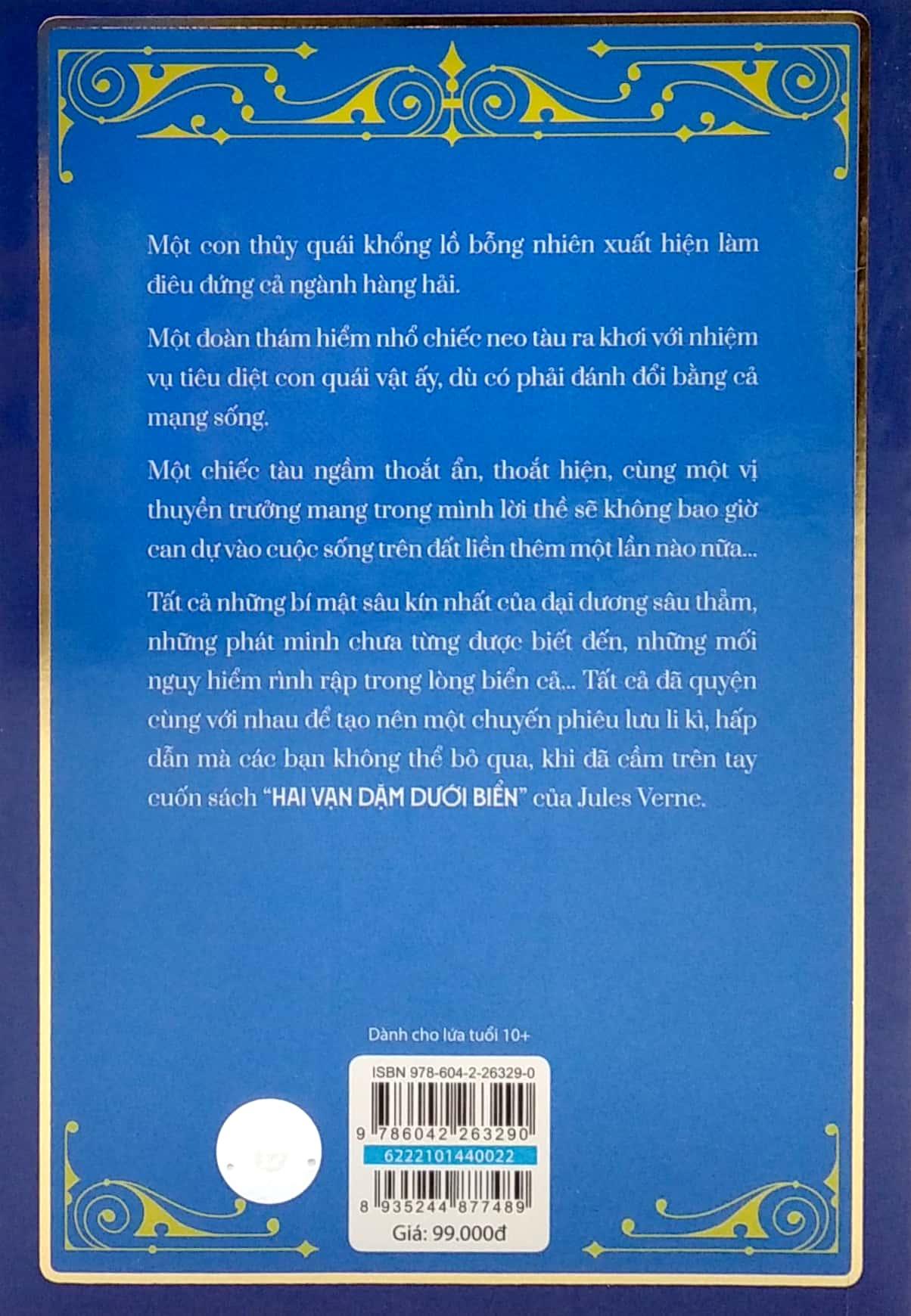 Hai Vạn Dặm Dưới Biển (Tái Bản 2022)