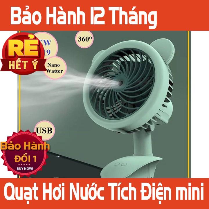 Quạt Điều Hoà Phun Sương Mini Để Bàn