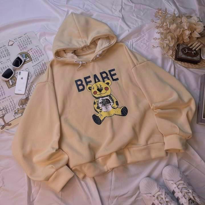 Áo Hoodie Nỉ Ngoại Gấu BEARE - Áo Khoác Nỉ nam nữ Unisex