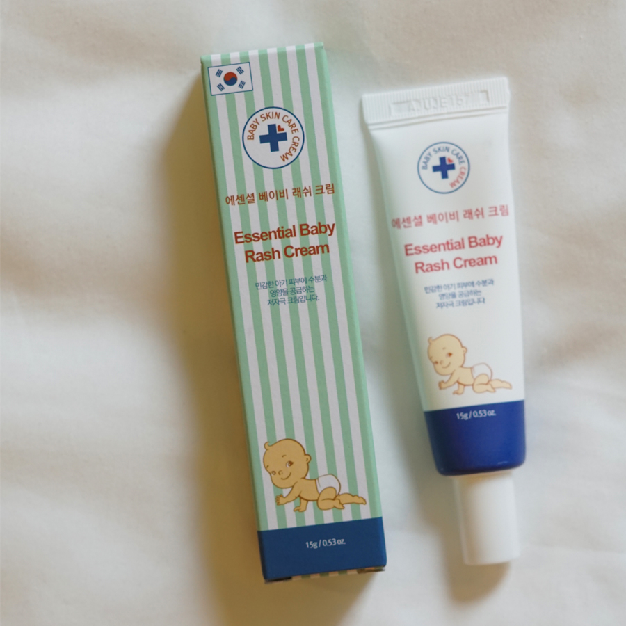 Kem hăm tả em bé Essential Baby Rash Cream 15gr