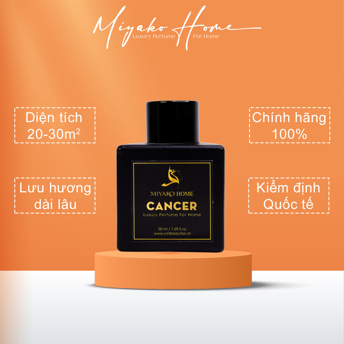 BỘ TINH DẦU NƯỚC HOA ĐỂ PHÒNG CAO CẤP CANCER