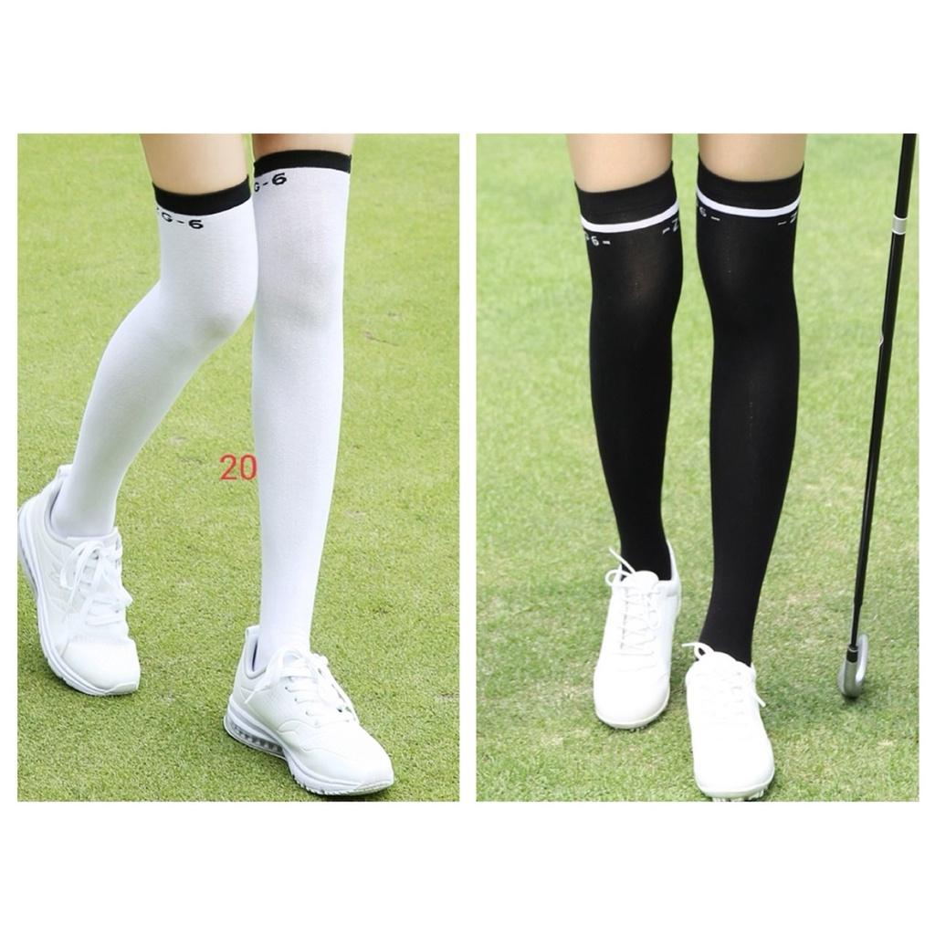 Tất golf nữ cao cổ co dãn tốt phụ kiện thể thao golf cao cấp TG009