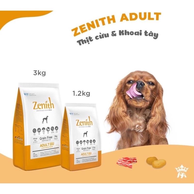 Thức ăn cho chó trưởng thành hạt mềm zenith xuất xứ Hàn Quốc gói 1,2kg