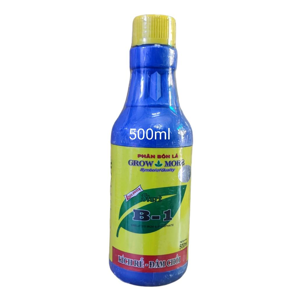 Phân bón Vitamin B1 GrowMore Liquinox Start tăng cường bộ rễ - 500ml