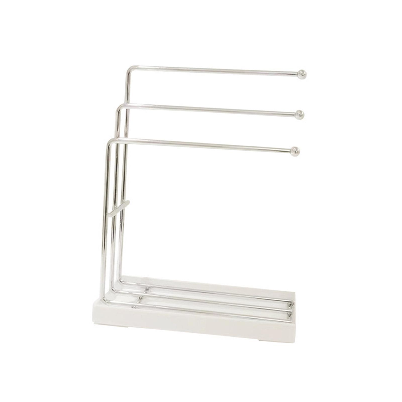 Sink Drain Tray Organizer Sink Drain Rack for Kitchen Countertop